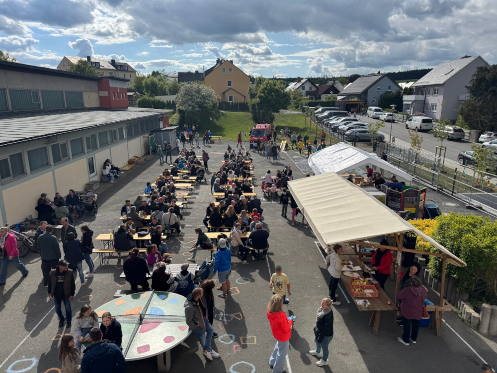 Das Schulfest der Grundschule am Schloßpark Konradsreuth